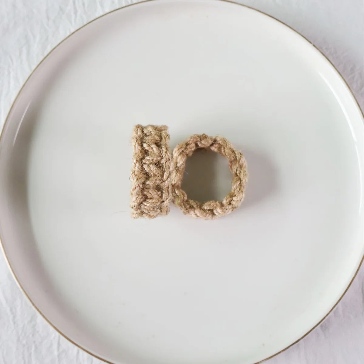 6/12 servilleteros individuales de arpillera natural, decoración de mesa de granja para otoño, servilleteros para Acción de Gracias, Navidad, bodas y fiestas
