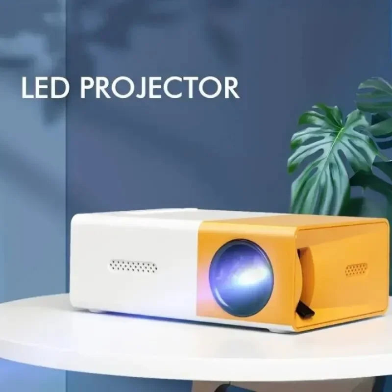 Smart Projector 1000 Lumens, WiFi 6 Bluetooth 5.3, Android 12 with Auto Focus, 4K HD for Home Theater &  Outdoor Camping