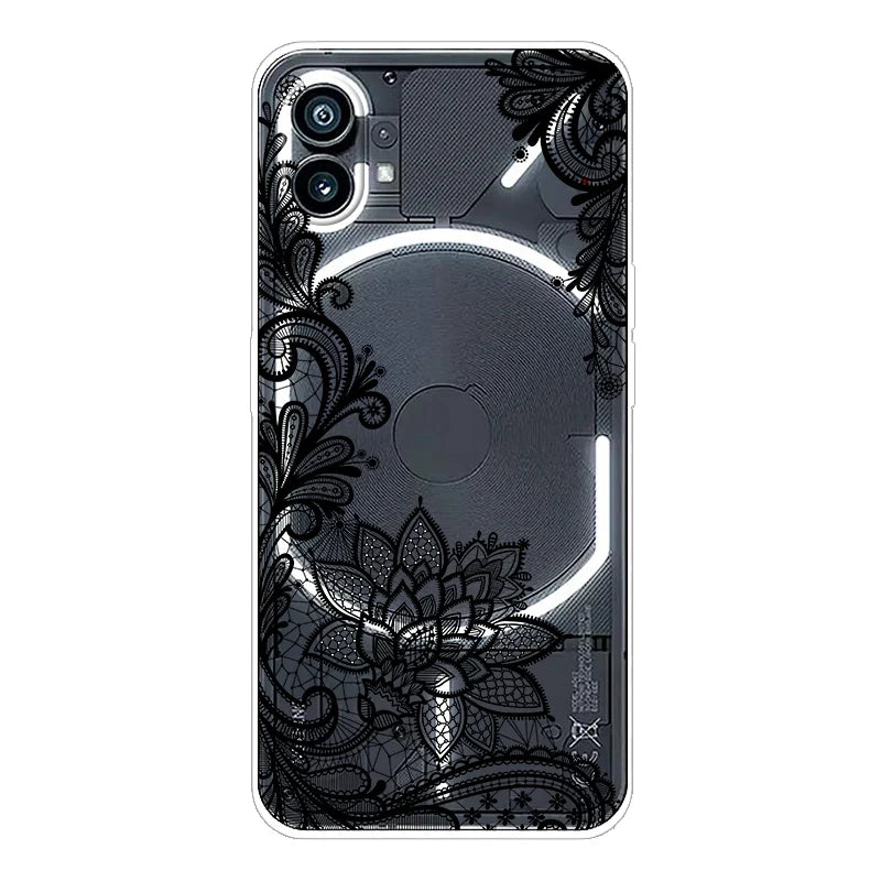 Case for Nothing Phone 1 Cover Transparent Soft TPU Silicone Cases for Nothing Phone One Phone 1 Clear Coque Cute Phone1 2022