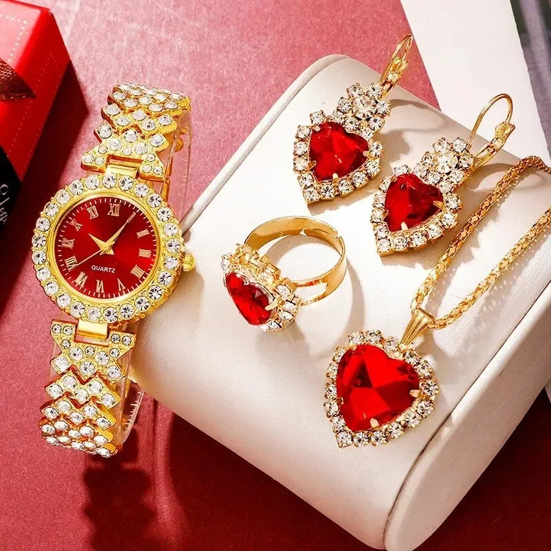 Women’s Watch & Jewelry Set