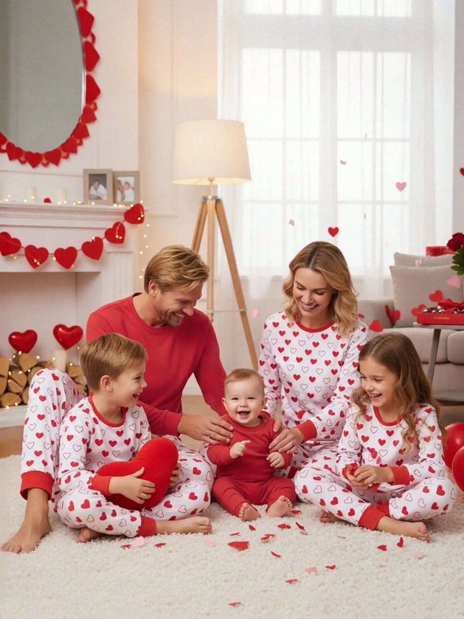Family Heart Pajamas