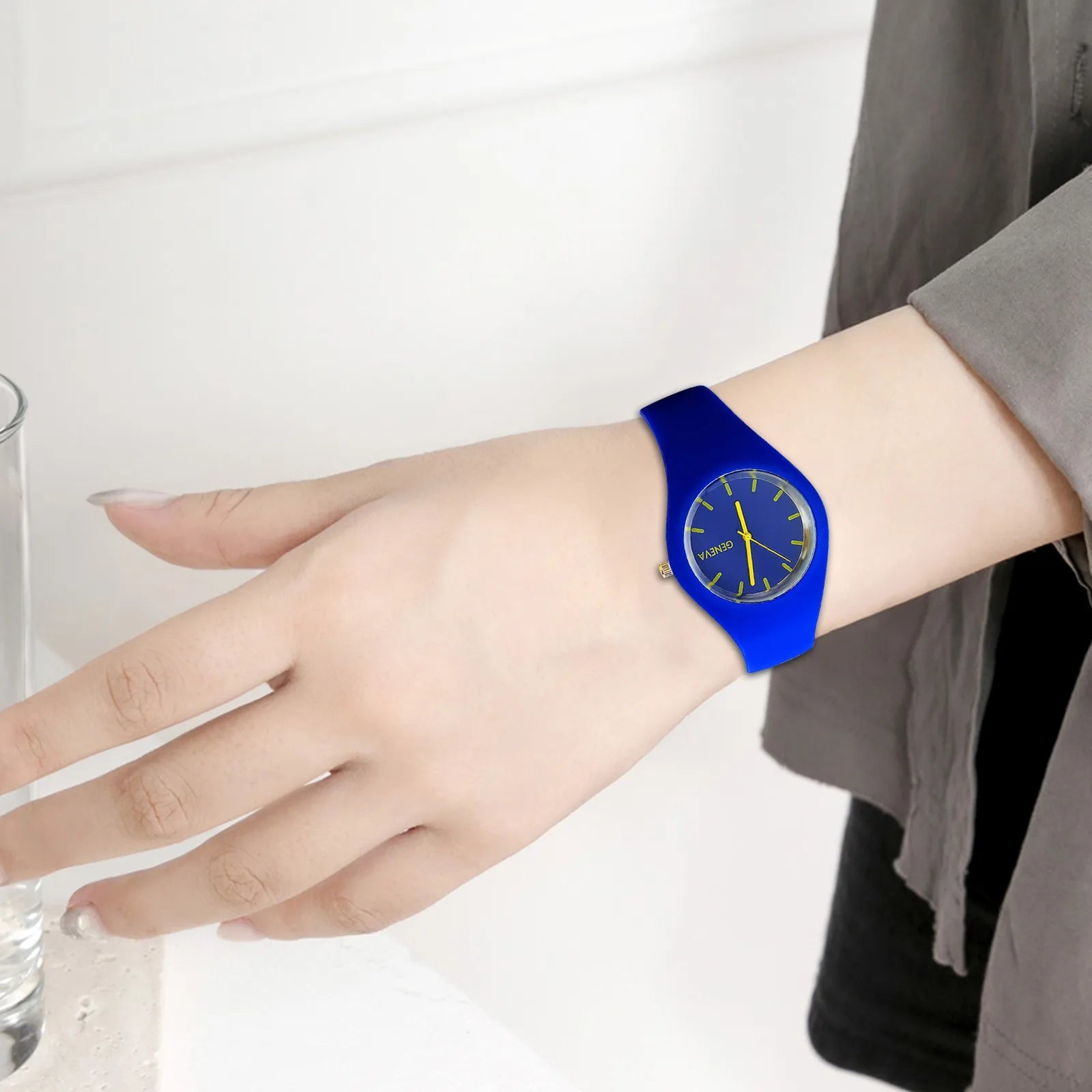 Womens Watches Ladies Fashion Watch New Simple Silicone Watch Casual Women Analog Wristwatch Bracelet Gift Reloj