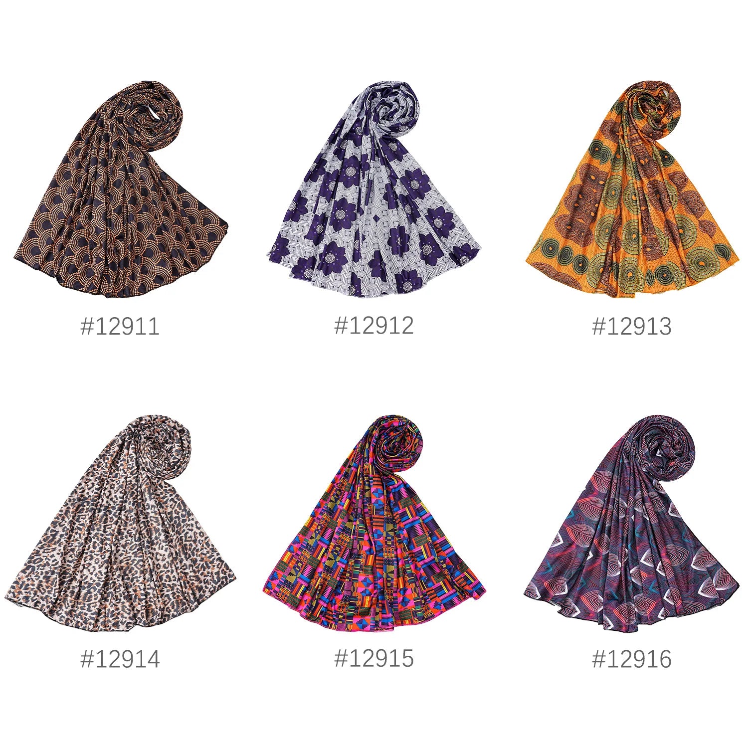 New African Pattern Headscarf Bonnet Muslim Women Turban Hijab Caps Islamic Scarf Turban Bonnet Ladies African Wrap Head Scarves