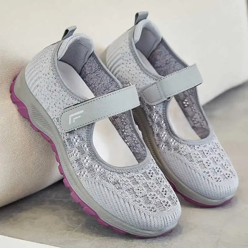 Anti Slip Moccasin Summer Shoes Women Comfortable Chunky Sneakers Retro White Boots Woman Sport Tenks Character Different