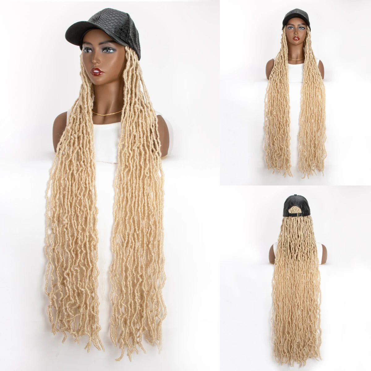Peluca con diadema Ombre Twist