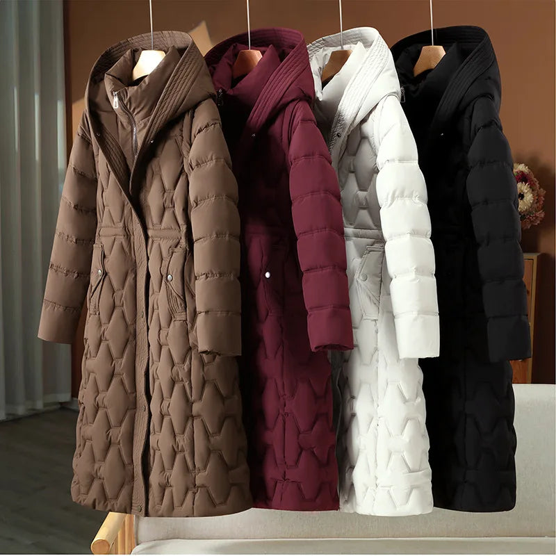 Parka Larga de Invierno para Mujer
