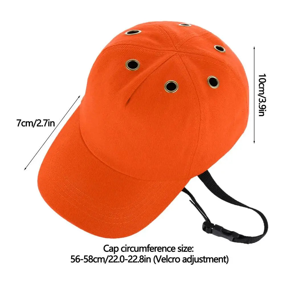 Baseball Safety Caps Bicycle Helmets Unisex Safety Hat For Cycling Running Climbing Hiking Camping Fishing Outdoor Bike Helmet