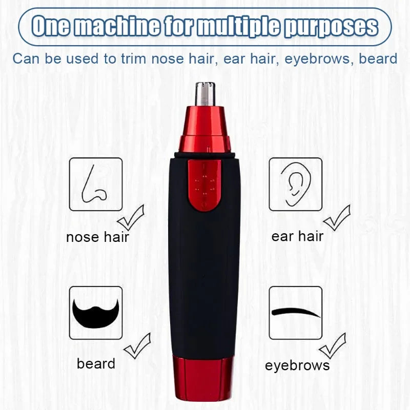 Electric Nose Hair Trimmer Ear Face Eyebrow Hair Clean Trimmer House Home Men Women Nose Hair Nose Remover Face Care Kit Tools T