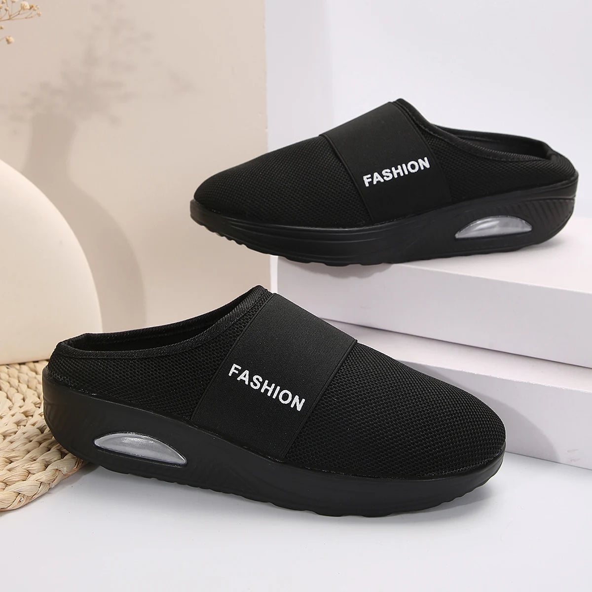 Women Wedges Slippers New Summer Sandals Vintage Anti-slip Casual Shoes for Women Platform Retro Slippers Slides Women