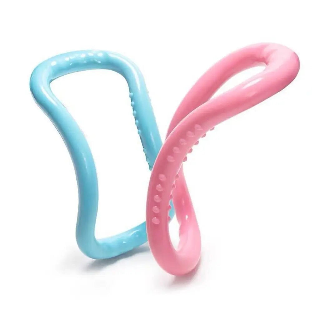 Fitness Equipment Loop Yoga Circle Equipment PP Support Tool Yoga Ring Colorful Circles Pilates Stretch Ring Gym