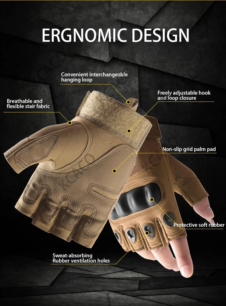 Motocross Racing Gloves Half Finger Downhill Mountain Bike DH MX MTB Motorbike Glove Summer Mens Woman Motorcycle Gloves M-XL