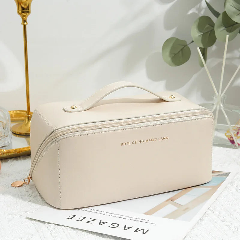 Magnetic Standing Makeup Bag