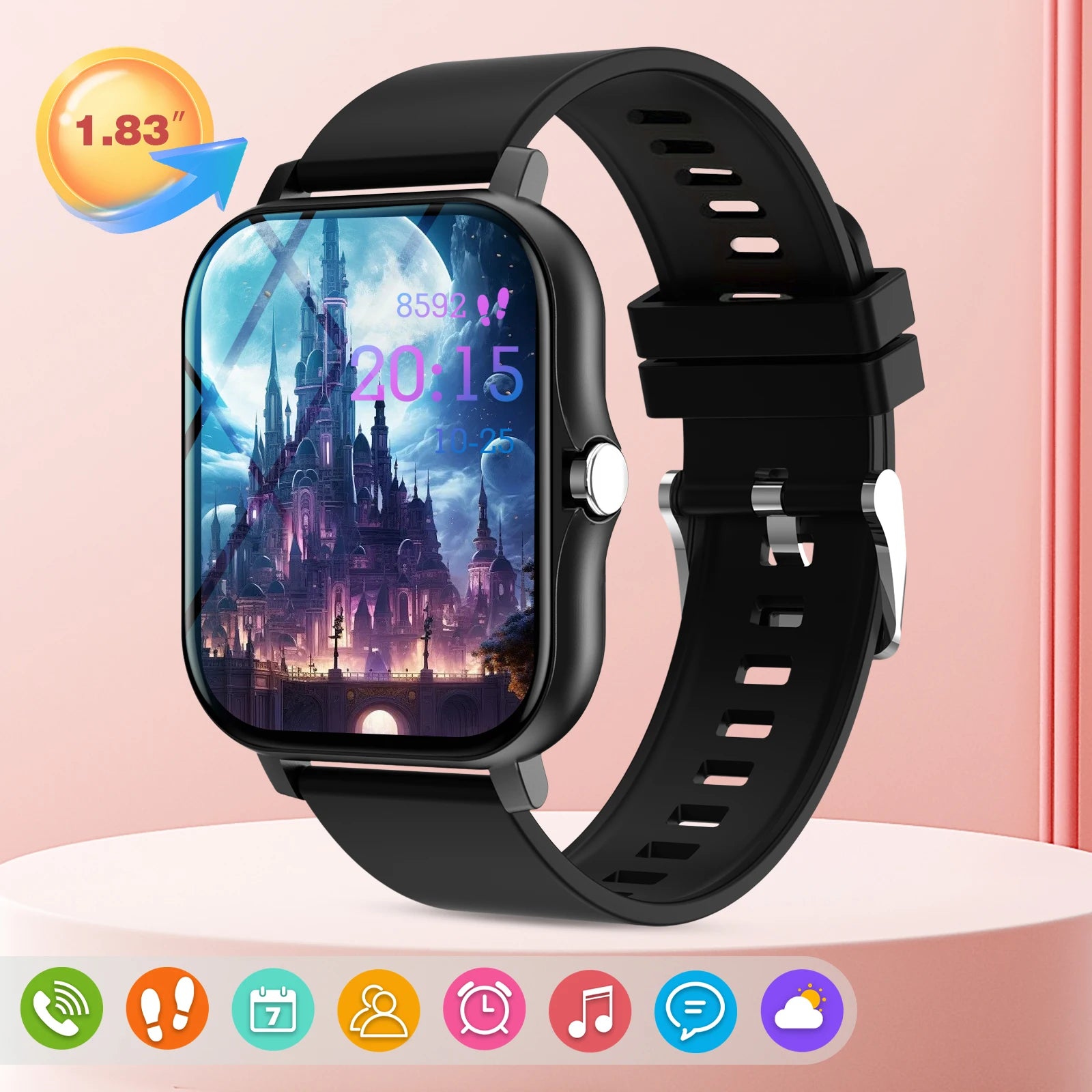 Smartwatch: llamadas inalámbricas, seguimiento de actividad física y comodidad diaria
