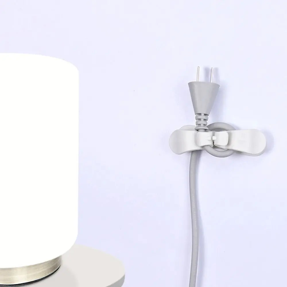 Upgraded Appliances Cord Organizer Self-Adhesive Wire Fixer Power Cord Organizer Punch-free Cable Management