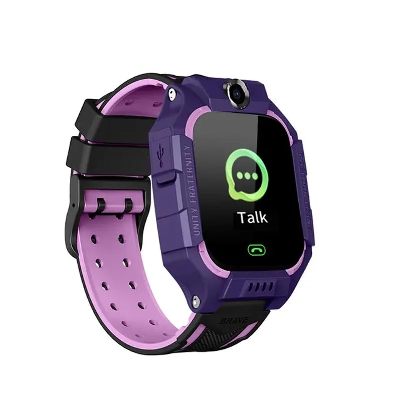 Kids smart watch, SIM card, kids smart watch, phone call, camera, voice requests, photo, boy, girl, gift, document, screen, Q19