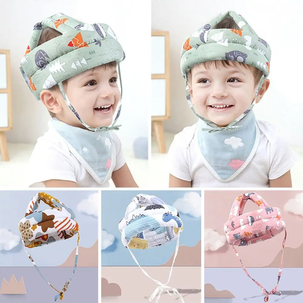 Baby Protection Hat Anti-collision Hat Safety Helmet Head Protection Headgear Toddler Anti-fall Pad Learn To Walk