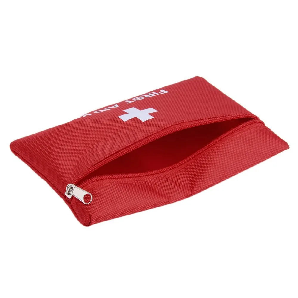 1 ud. Bolsa de almacenamiento de suministros médicos para camping al aire libre, Kit de primeros auxilios universal para senderismo, supervivencia, artículos para la escuela en casa