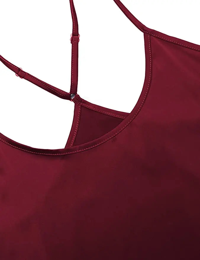 Conjuntos de pijama de satén y encaje sexy para mujer, ropa de dormir, tops sin mangas + pantalones cortos, conjuntos de 2 piezas de pijama para mujer