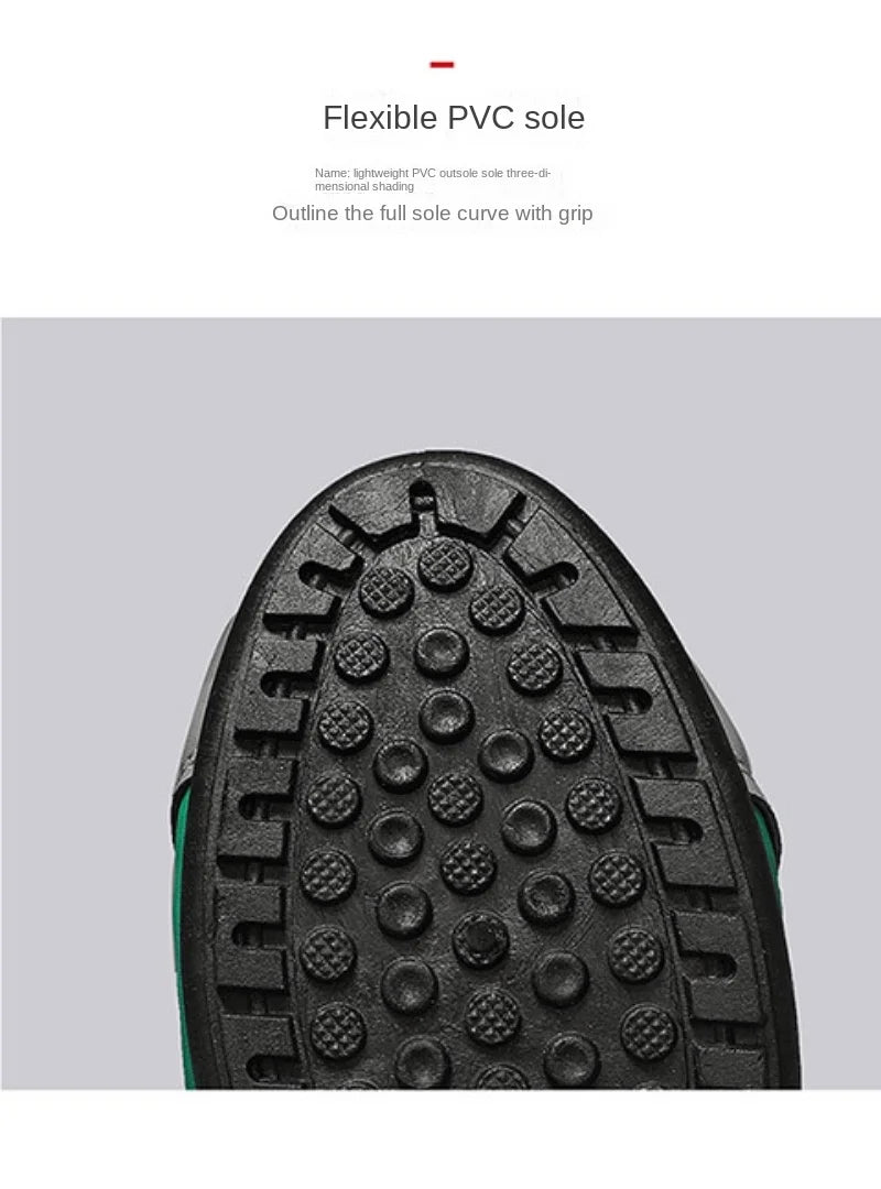 Men's Half Slippers Fashion Outdoor Casual Shoes for Men Walking Flats Soft Sole Support Slipper Mesh Breathable Slip-On Loafers
