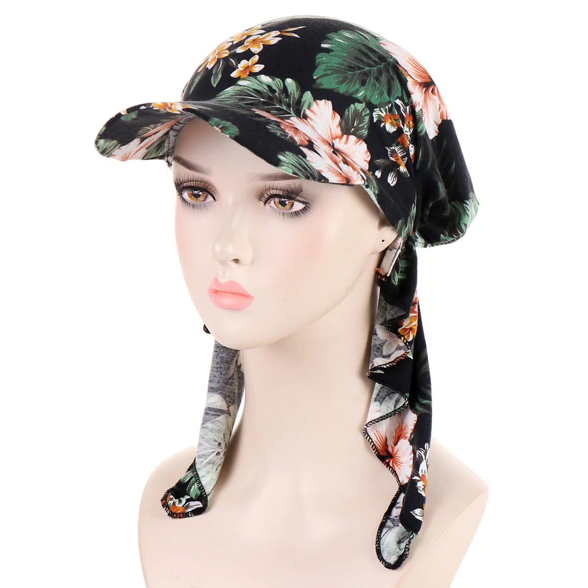 Brim Hijab Baseball Cap