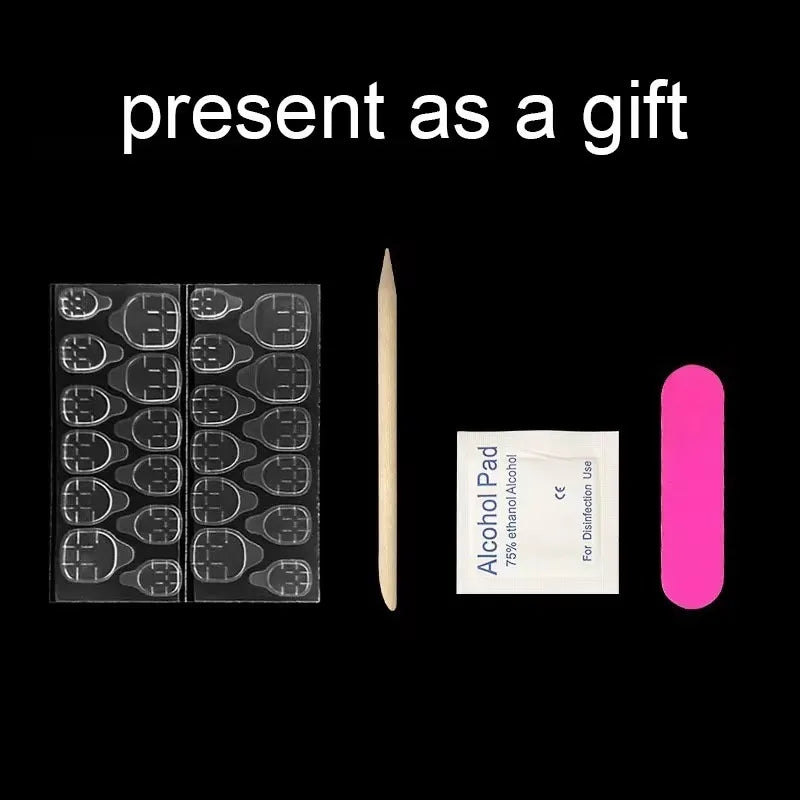 Dragon Gradient Stiletto Press-On Negler (24 stk)