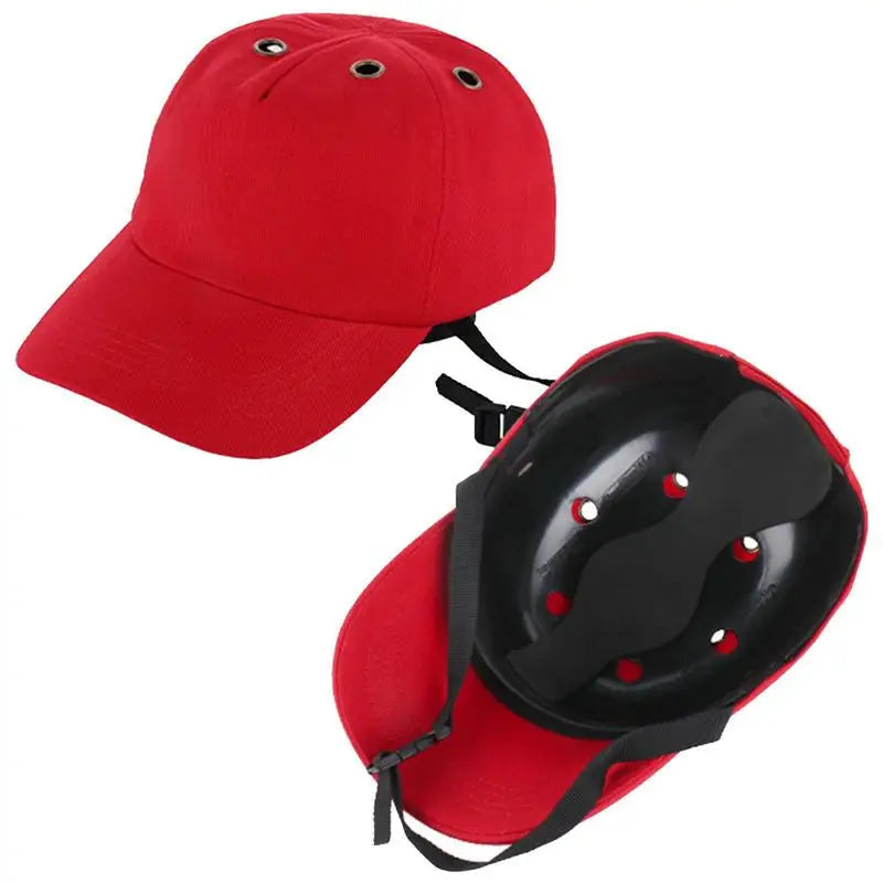 Baseball Safety Caps Bicycle Helmets Unisex Safety Hat For Cycling Running Climbing Hiking Camping Fishing Outdoor Bike Helmet
