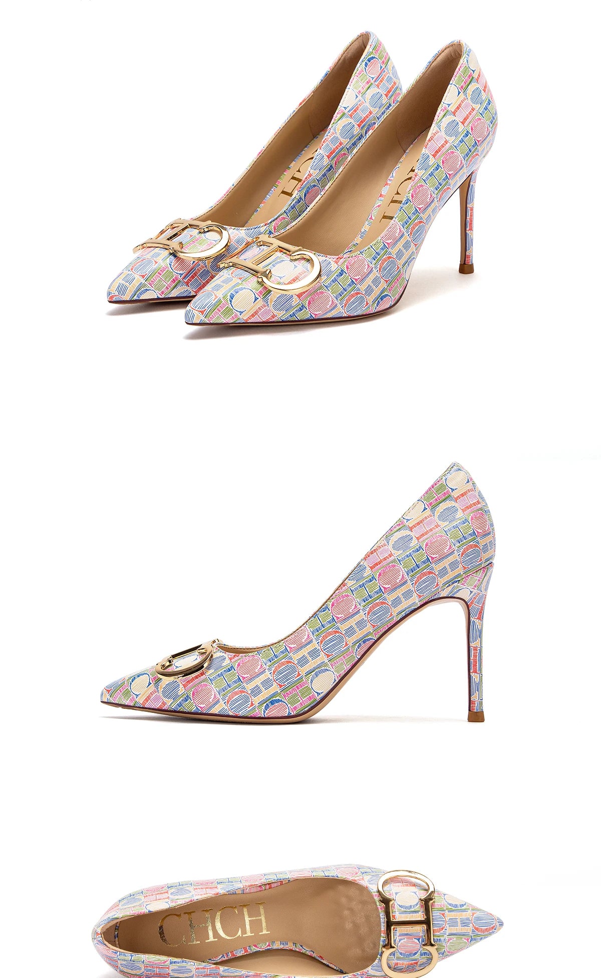 women's shoes high heels Luxury brand business casual single shoes fine high heel pointed head