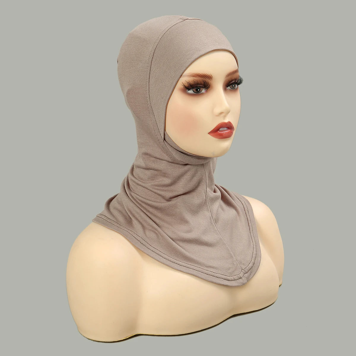 Hijabs musulmanes de gran venta, gorro interior de cobertura total para mujer, de algodón elástico, liso, underscarf, nuevo turbante de diadema interior