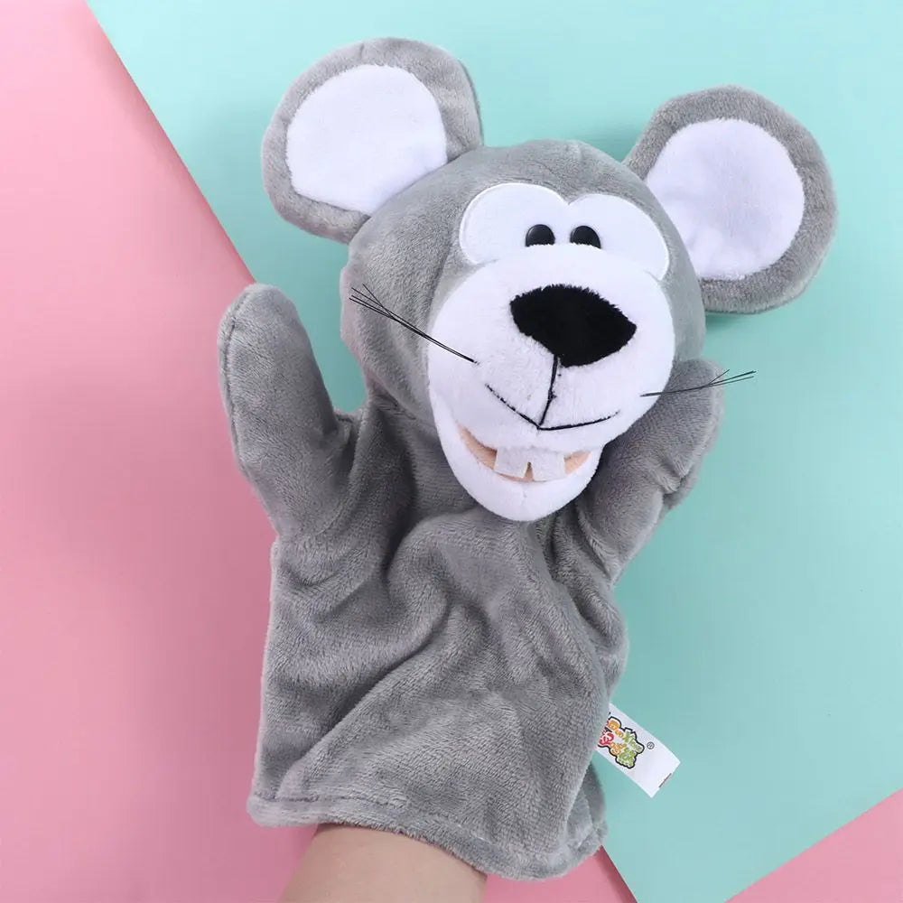 para Niños Peluches Peluches Oso Tiburón Peluches Marioneta de Dedo Títere Animal Muñeco de Peluche