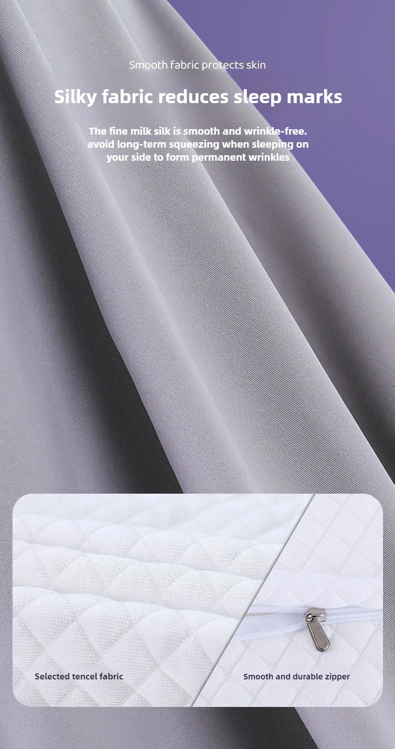 Cervical Pillow Protects Cervical Slow Resilience Memory Cotton Correction Humpback Rich Bag Special Non Collapse Pillow Core
