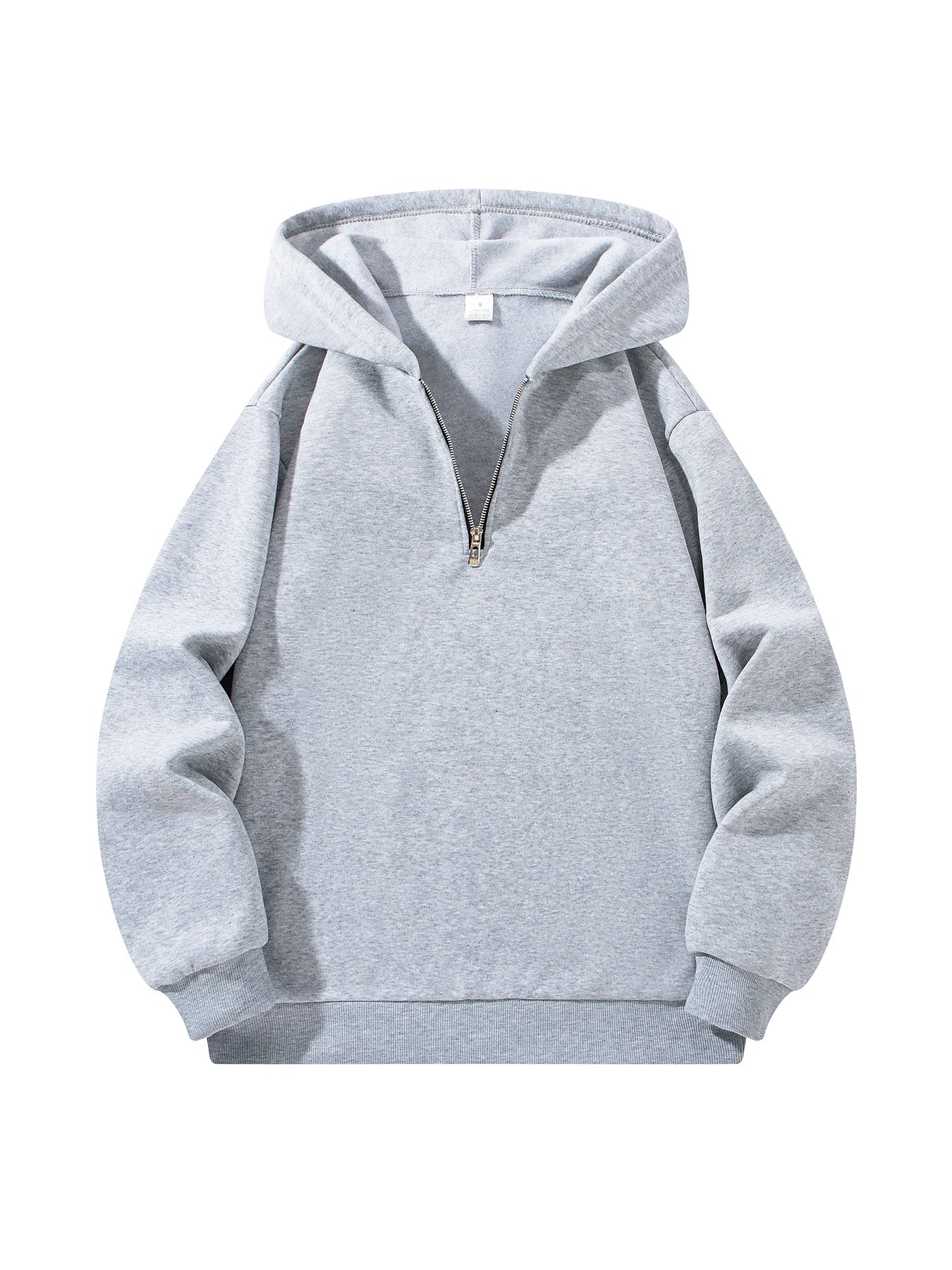 Men's Casual Sweatshirt Hoodies Long Sleeve Stand Collar Half Zipper Pullover Solid Sweatshirt Autumn Outdoor Streetwear for Men
