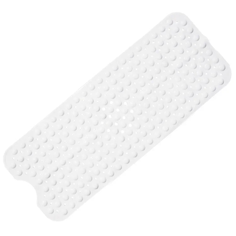 Alfombra de baño de 40*100cm, alfombrilla antideslizante de PVC grande para bañera, alfombrilla de seguridad para ducha con ventosas