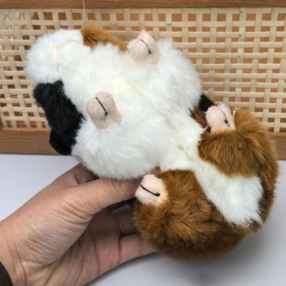 Cartoon Stuffed Animals Guinea Pig Stuffed Cute Dolls Real Life Plush Mouse Dolls 18cm Fluffty Hamster Doll Children Gift