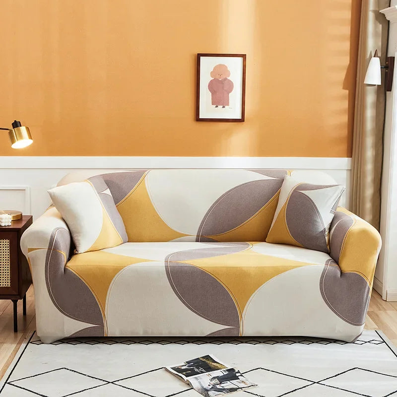 Stretch Printed Sofa Cover