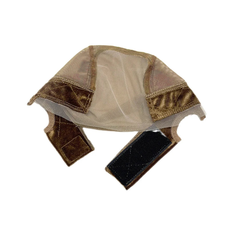 Female Headband Wig Cap  Lace Wig Cap For Wig Making U Part Wig Caps With Adjustable Velvet Wig Grip To Wear Wig Nude Hair Net