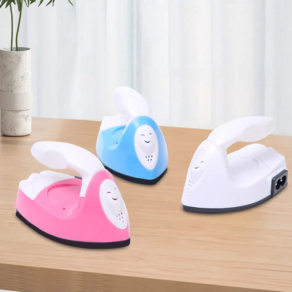 DIY Handheld Mini Iron Portable Electric Small Heat Transfer Machine Versatile Rapid Heating-Up Craft Clothes Sewing Supplies