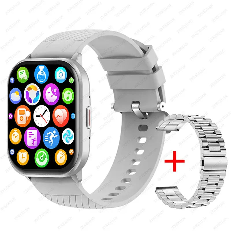 Reloj Deportivo Inteligente – Más de 100 Modos, Llamadas Bluetooth y Seguimiento de Salud Durante Todo el Día