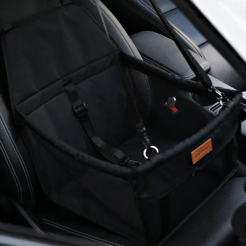 Accesorios de viaje de doble grosor Bolsas de malla colgantes plegables Suministros para mascotas Manta impermeable para perros Seguridad Bolsa de asiento de coche para mascotas