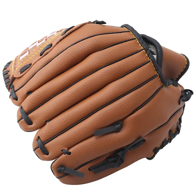 Guante de béisbol y sóftbol para deportes al aire libre, equipo de práctica, tamaño 9.5/10.5/11.5/12.5, mano izquierda para niños/adultos, hombres y mujeres, entrenamiento