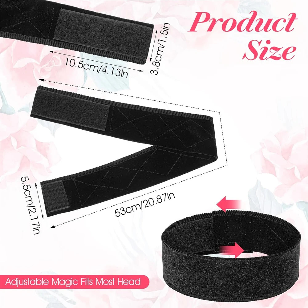 Wig Grip Bands and Dome Mesh Wig Caps for Keeping Wigs in Place Stocking Wig Caps for Women Christmas&Winter Gifts