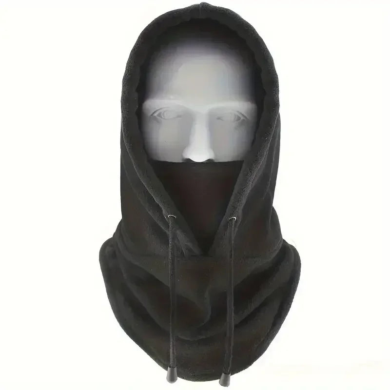 Winter Balaclava Hooded Scarf Face Mask- Warm Neck Gaiter with Hood for Outdoor Activities Cycling Sports