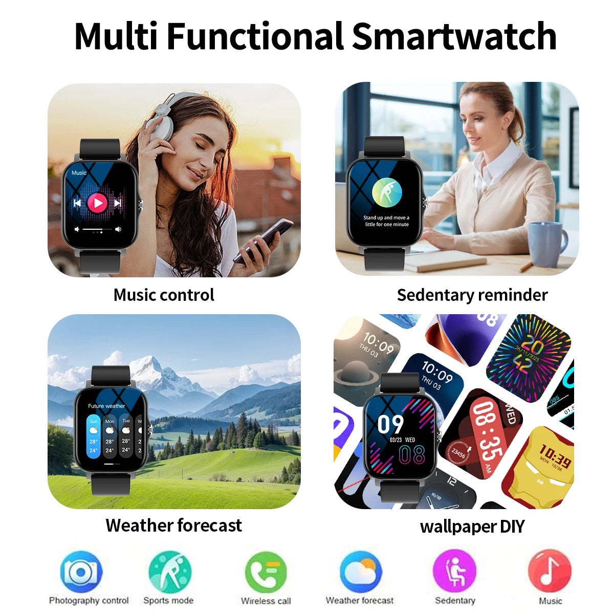 Multi-Function Smart Watch