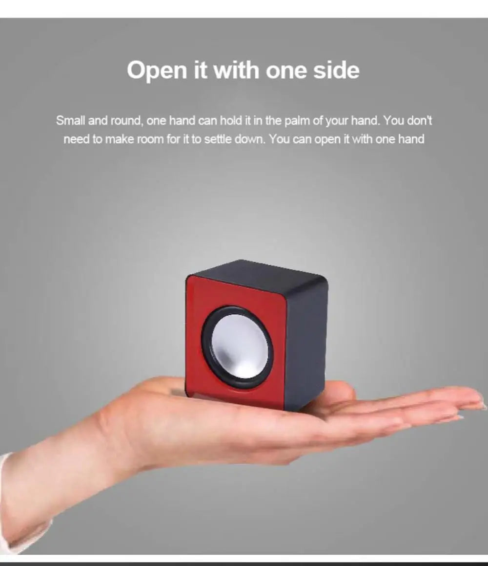 Altavoz de computadora para PC portátil de escritorio Caixa De Som Caja de sonido Sistema de audio de música Bocina Columna Acústica Columna Unidad amplificada