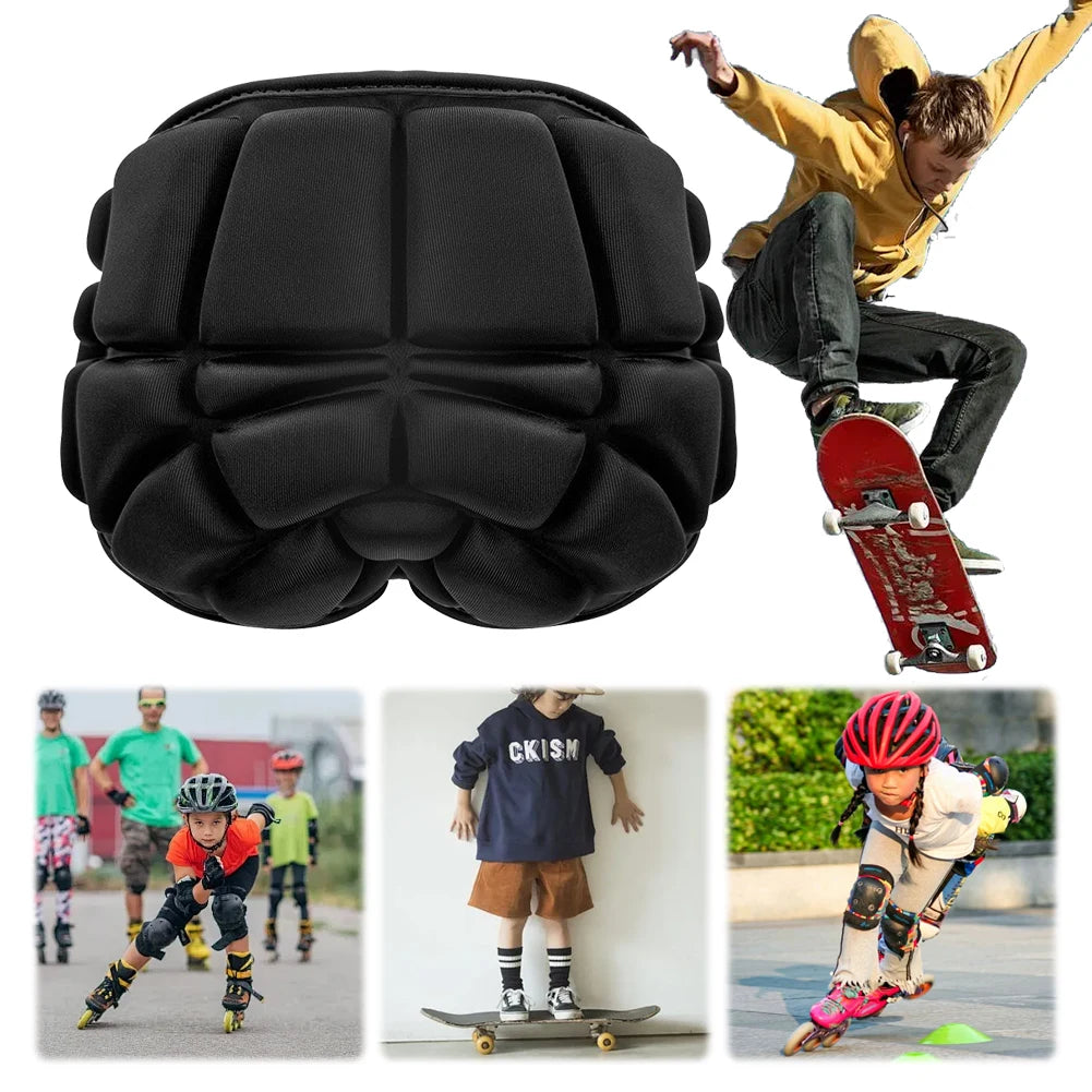 Pads Shorts 3D Protective Shorts Kids Butt Pad Adjustable Snowboard Padded Mat Hip Protection Pad Outdoor Skateboarding Shorts