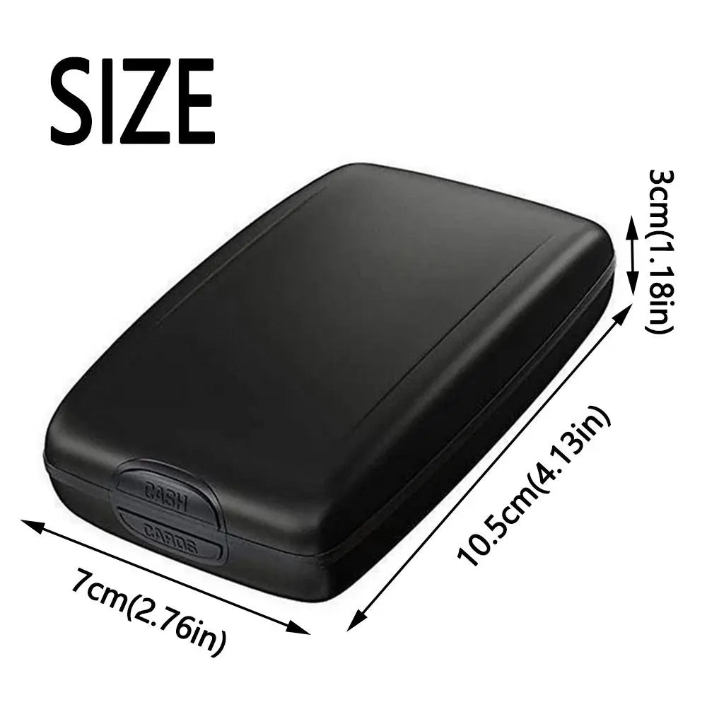 Large Capacity Credit Cards Holder Card Case Anti-Theft RFID Blocking Wallet Dust-proof Lightweight Airplane Ticket Protector