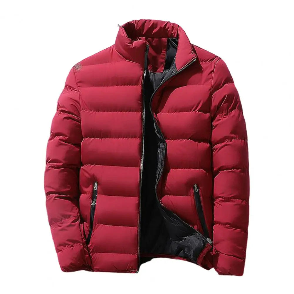 Manteau populaire pour hommes, automne-hiver, parka rembourrée, épaisse et chaude