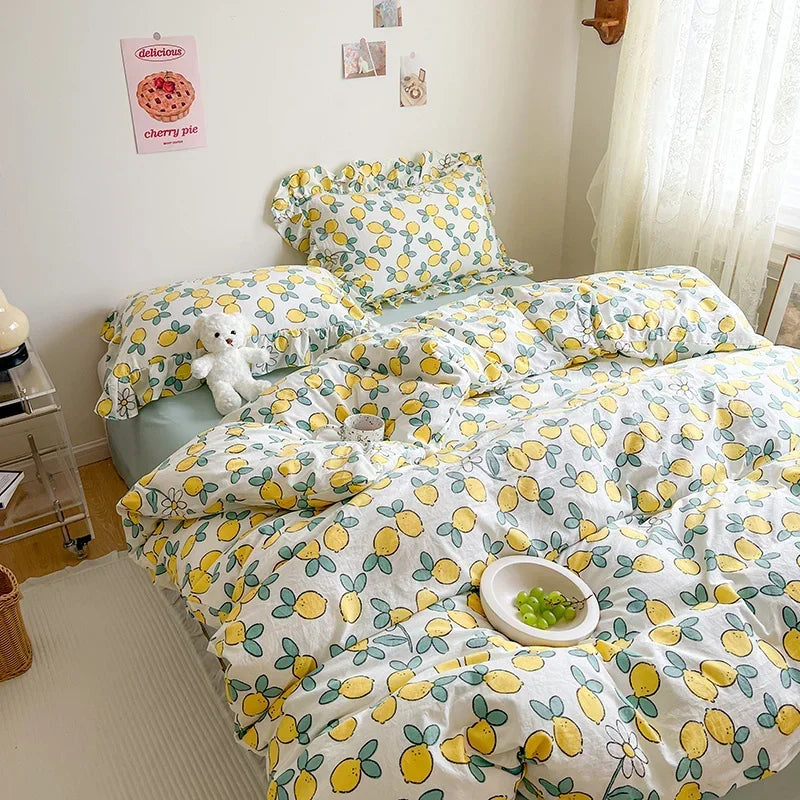 Duvet Cover Double Bed edredom casal Breathable Quilt Cover for Home 150x200 Comforter Covers (No Pillowcase)