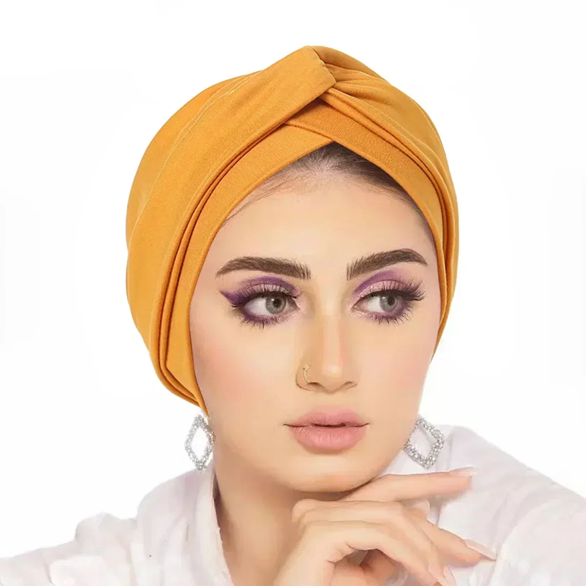 Women’s Sequin Knotted Turban – Elegant, Comfortable & Perfect for Any Occasion
