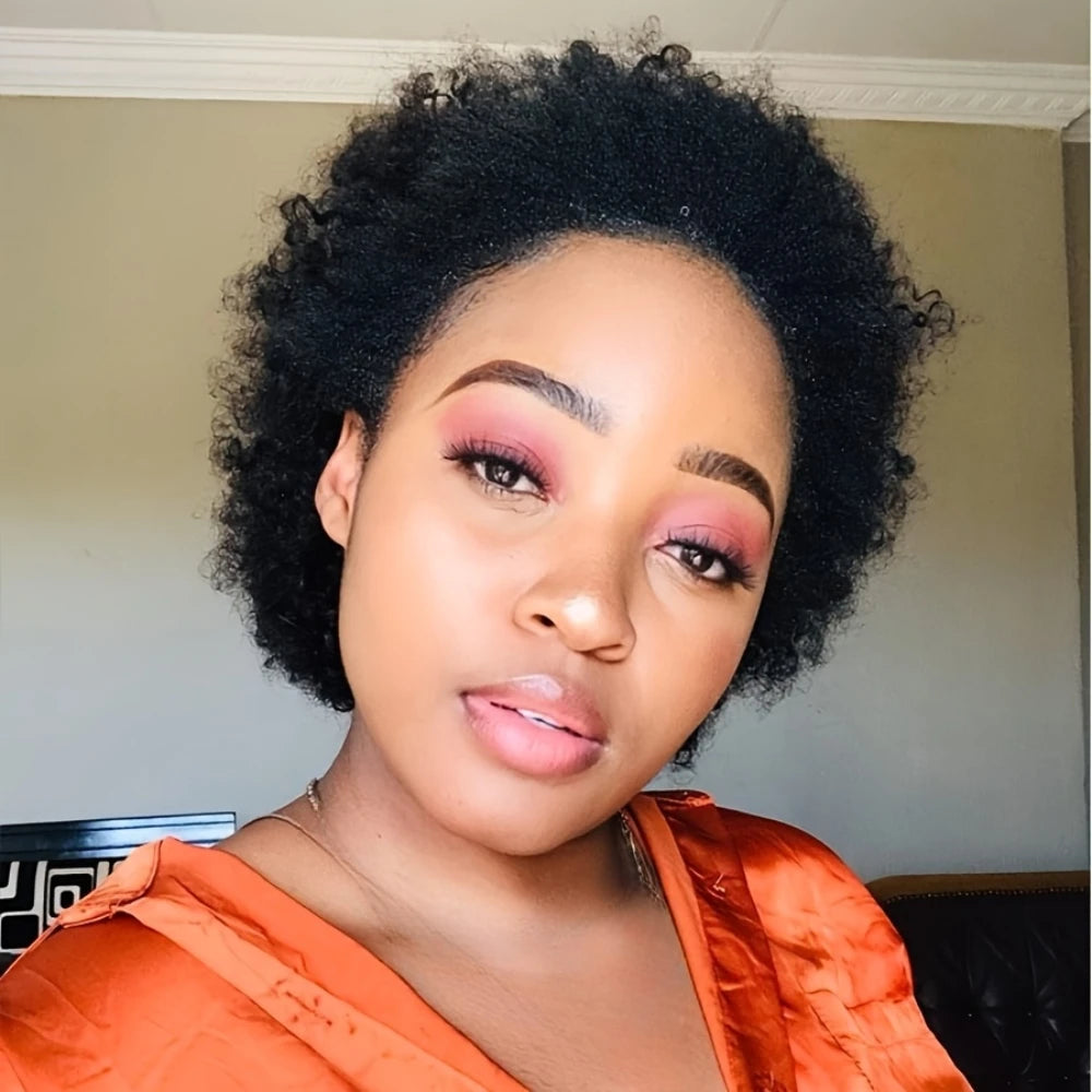 Kinky Curly Pixie Wig