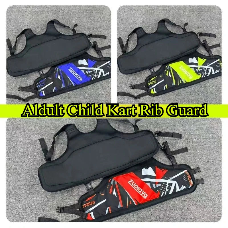 Kart Racing Gear Rib Protection Adult Children's Entertainment Riding Equipment Adjustable Safety Gear Karting Club Equipment